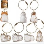 Pet Fur Souvenir Keychain – 6PCS Collection