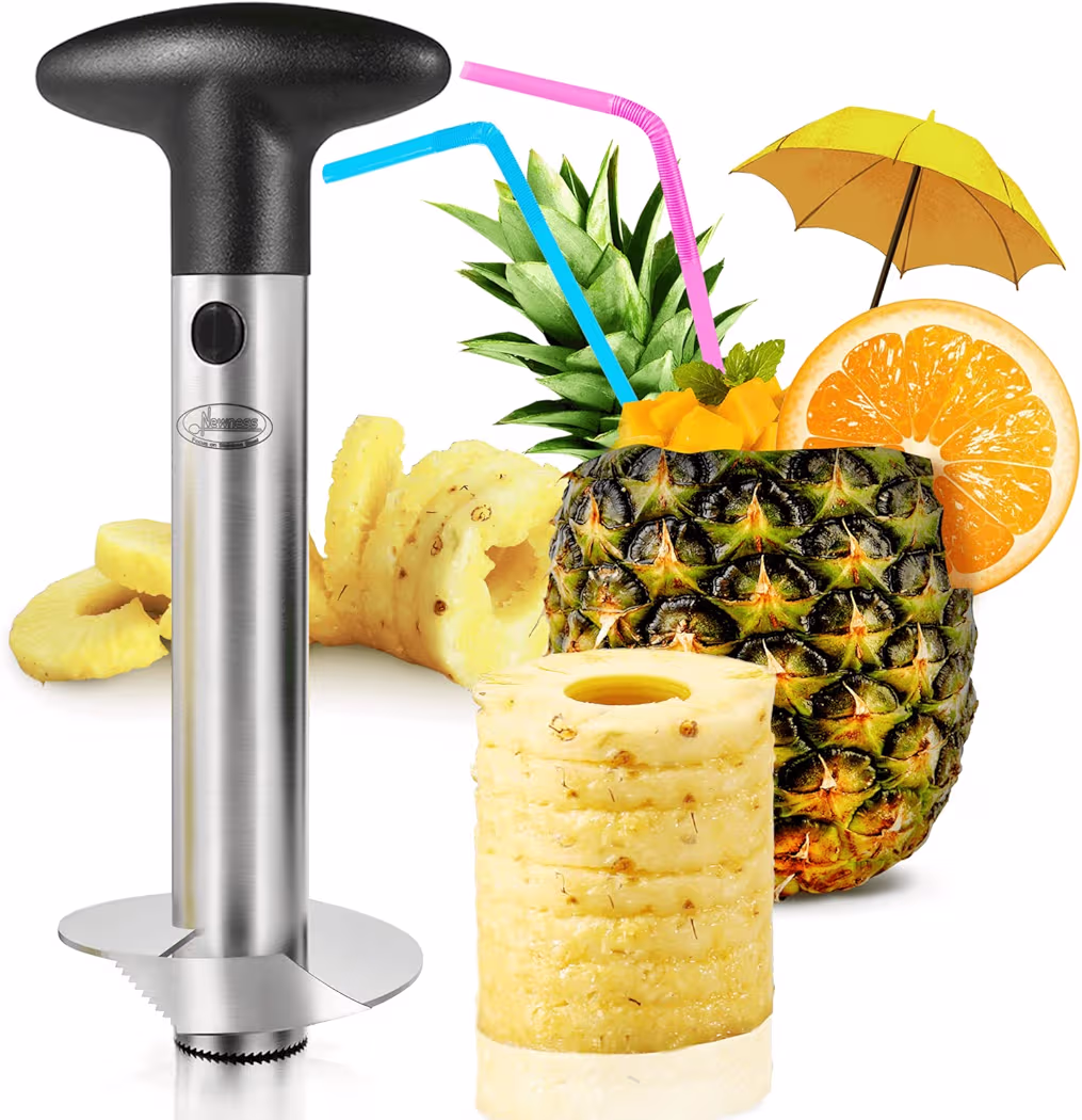 Newness Premium Pineapple Corer & Slicer