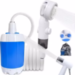 Portable Rechargeable Camping Shower with Digital Display