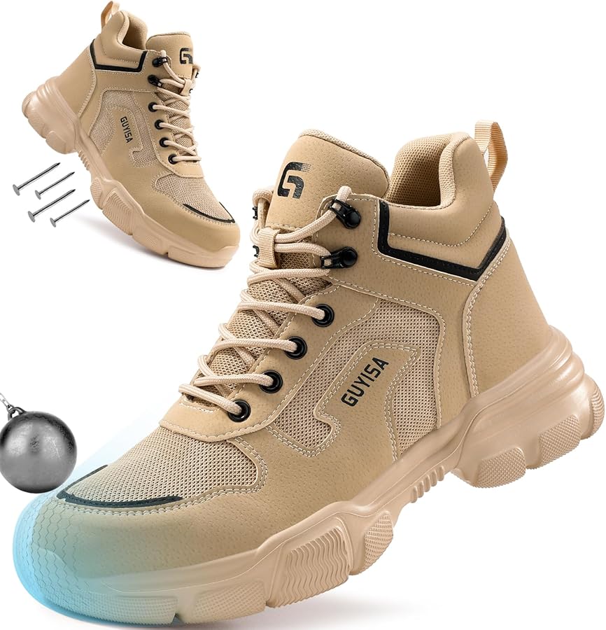 Lightweight Steel Toe Work Shoes for Men